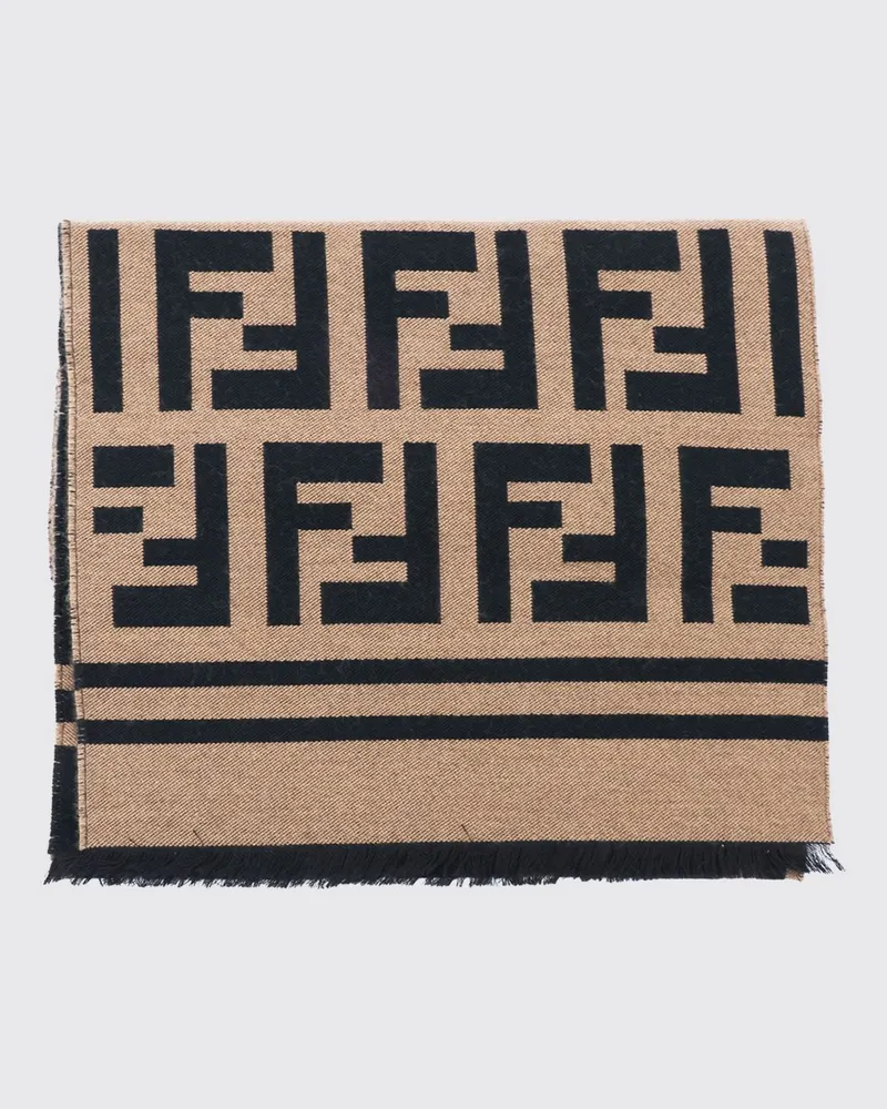 Fendi Schal damen Camel