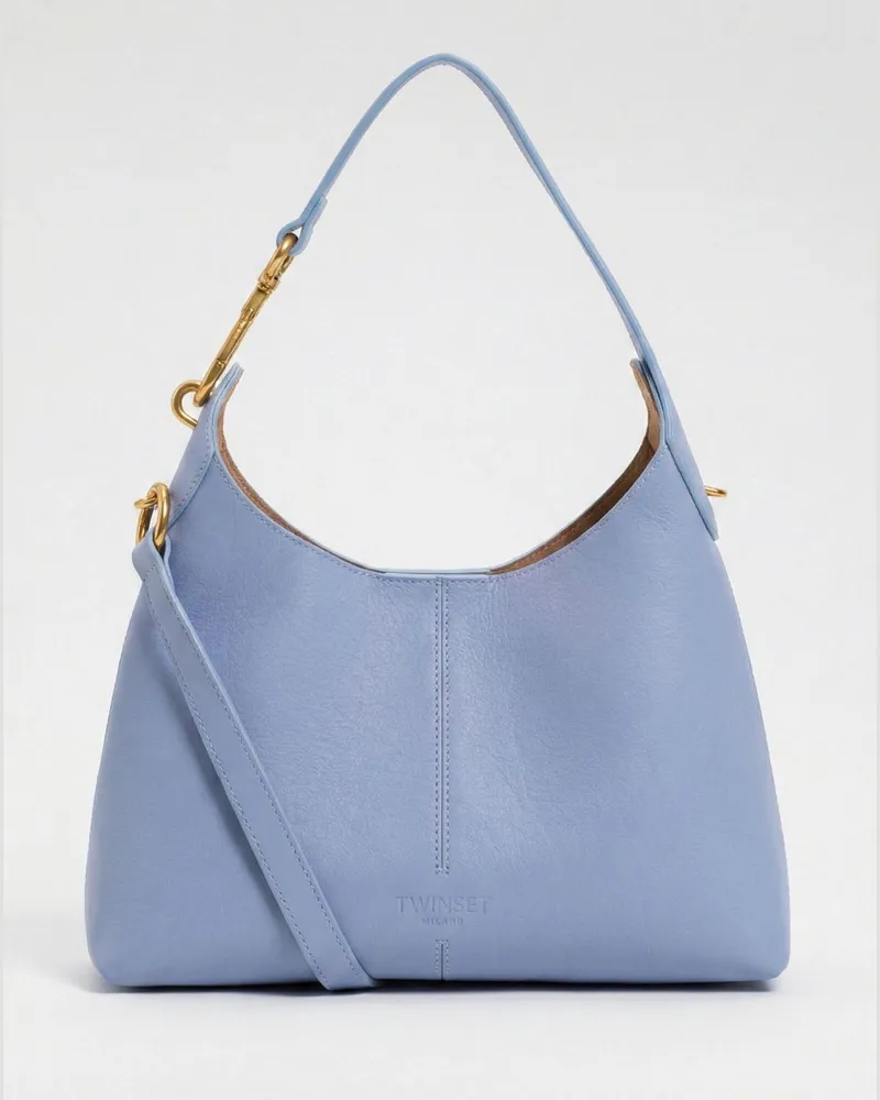 Twin-Set Schultertasche damen Blau