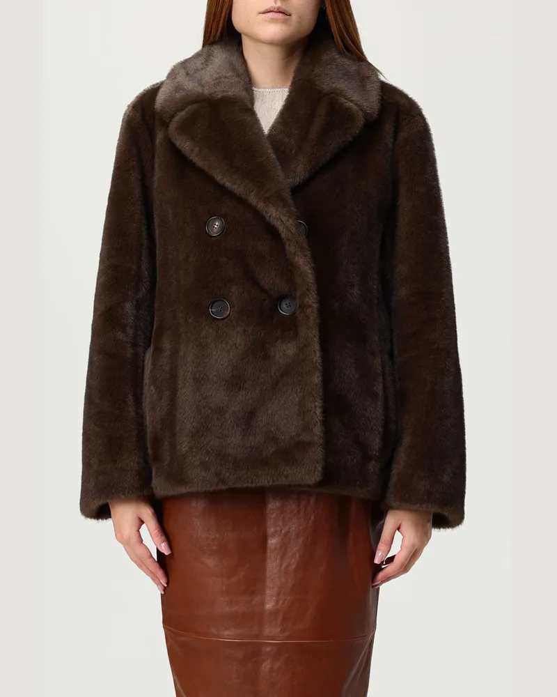 Max Mara Mantel damen Braun