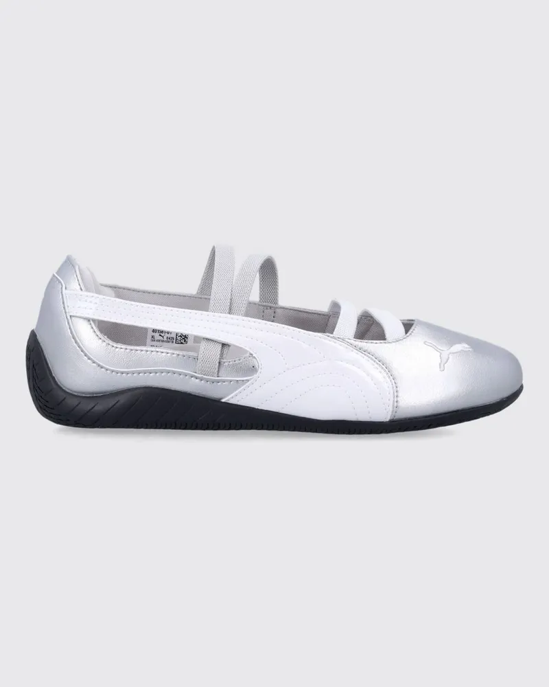 Puma Flache schuhe damen Silber