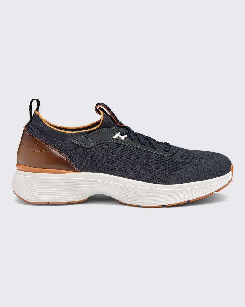 Santoni Sneakers herren Blau
