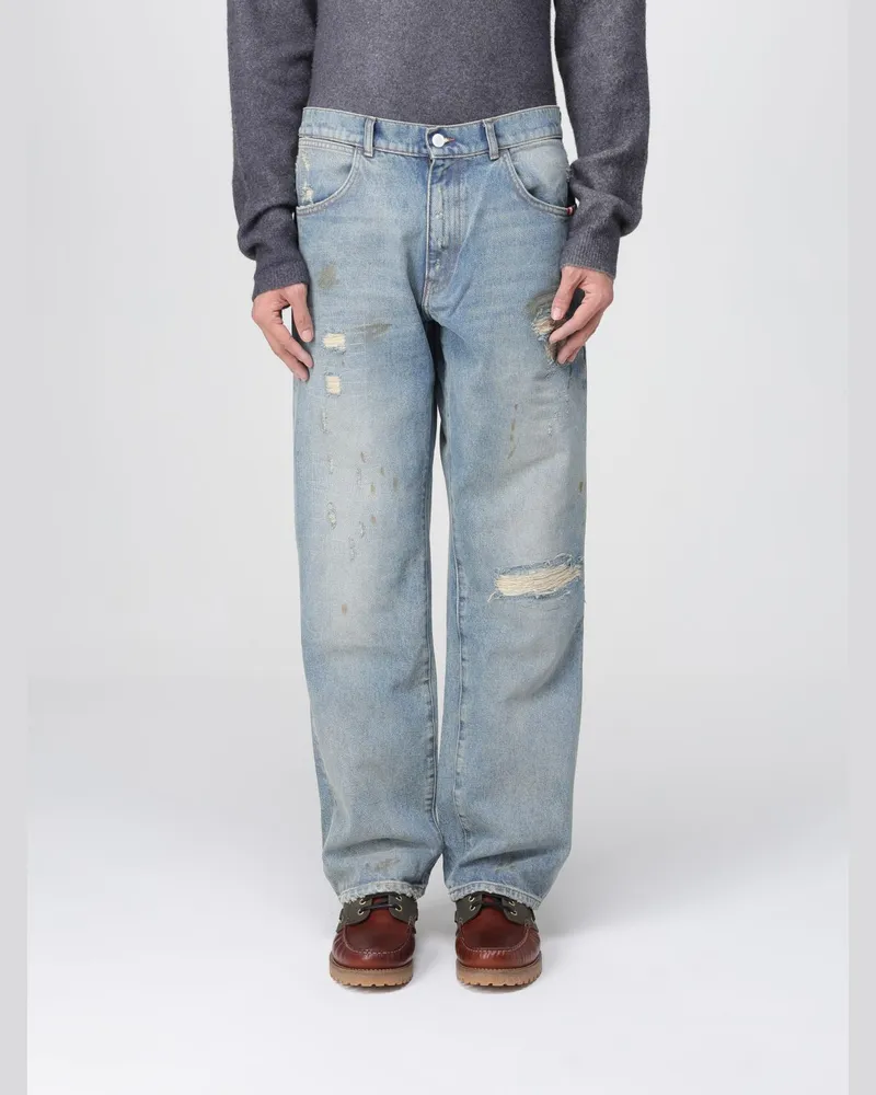 Amish Jeans herren Blau