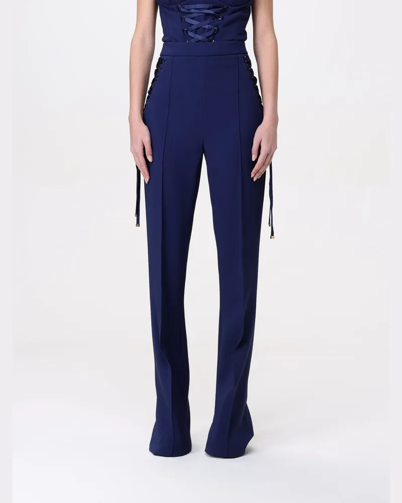 Elisabetta Franchi Hose damen Blau