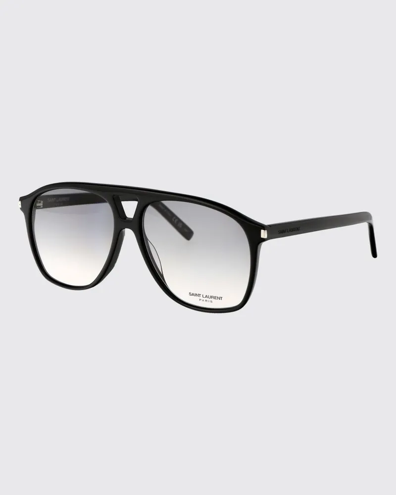Saint Laurent SL 596 Sonnenbrille aus Acetat Schwarz