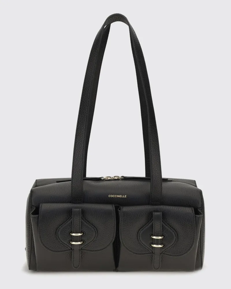 Coccinelle Schultertasche damen Schwarz
