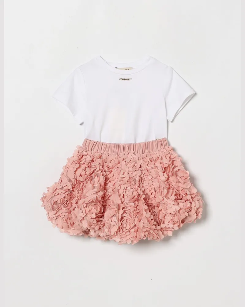 Twin-Set Kleid kinder Weiß