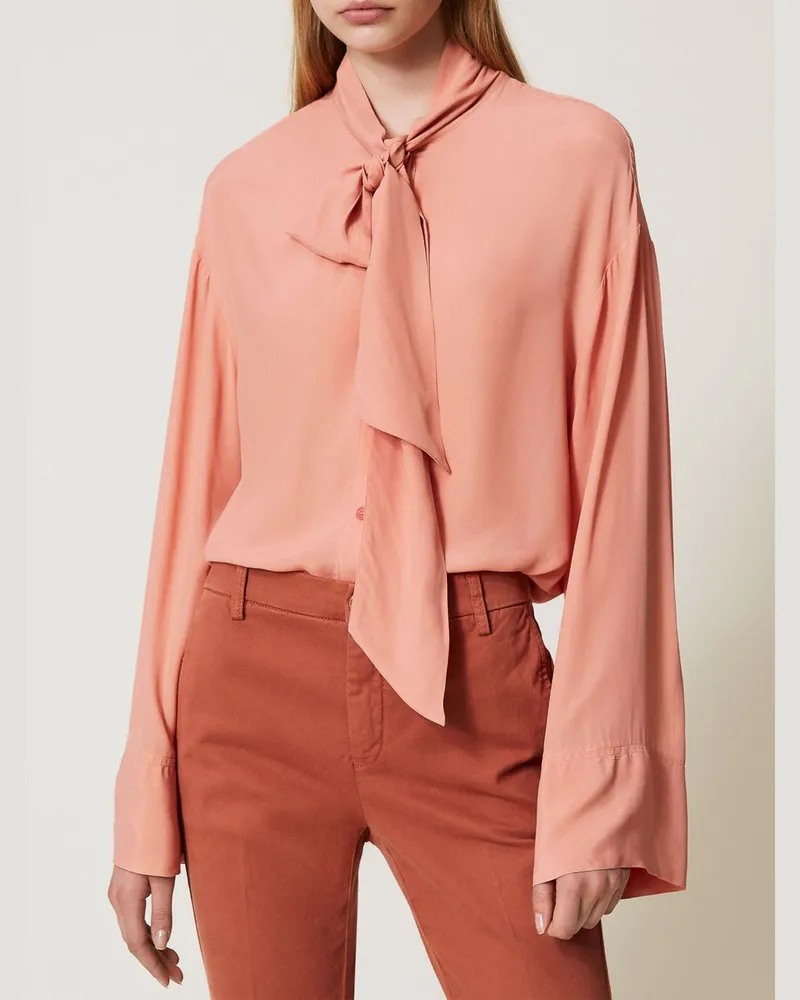 Twin-Set Hemdbluse damen Pink