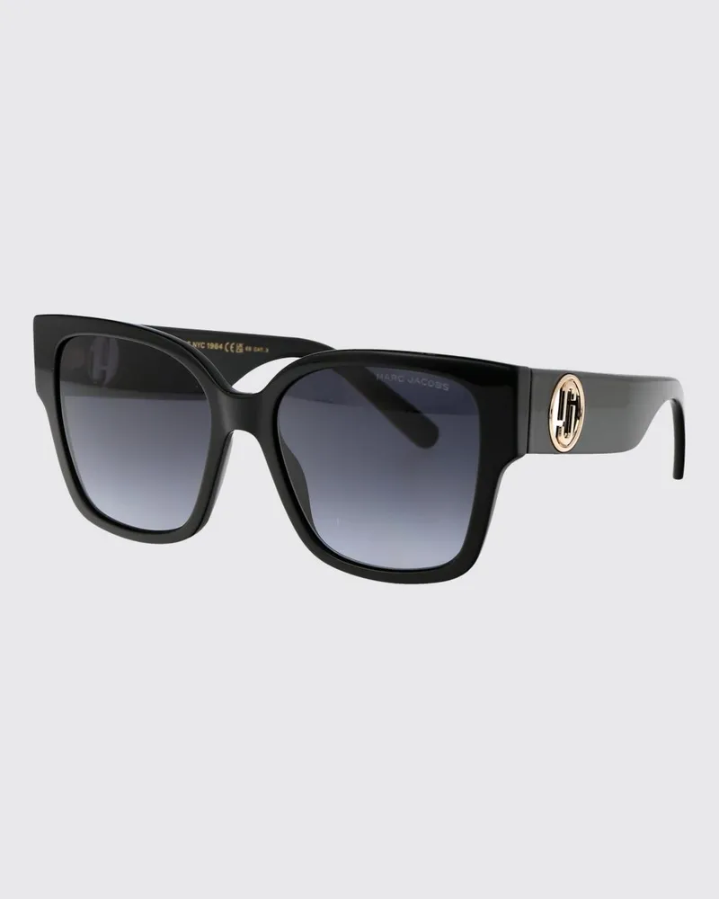 Marc Jacobs Cat-Eye-Sonnenbrille aus Acetat mit Double J-Logo Schwarz