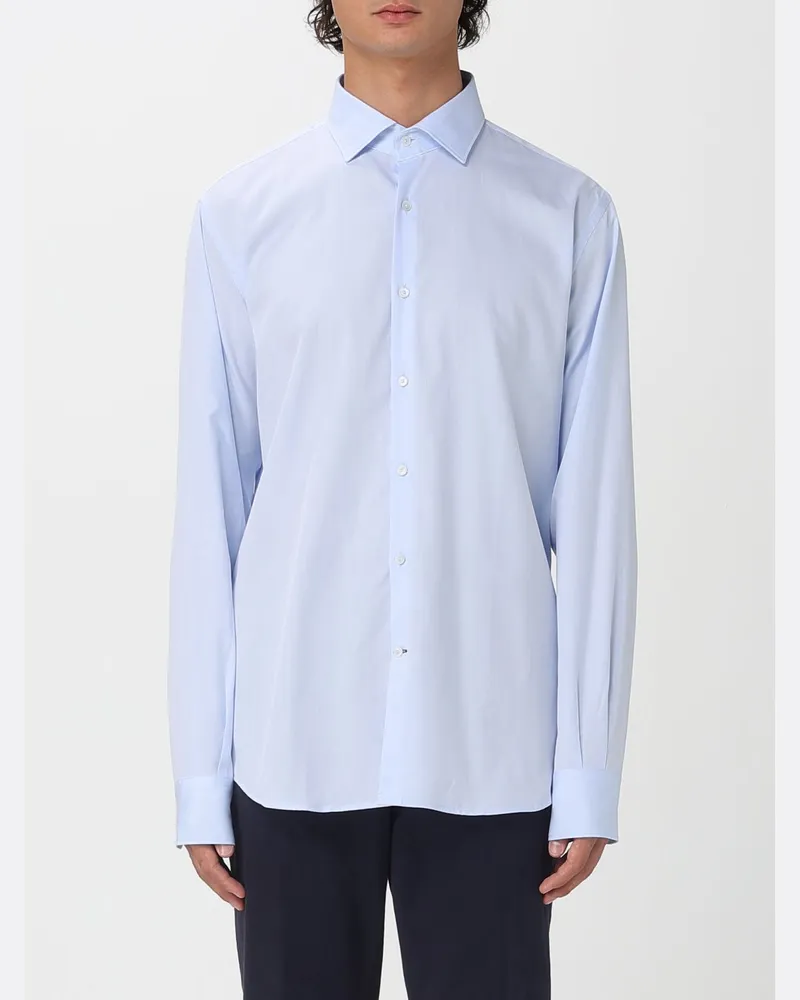 Brooksfield Hemd herren Hellblau