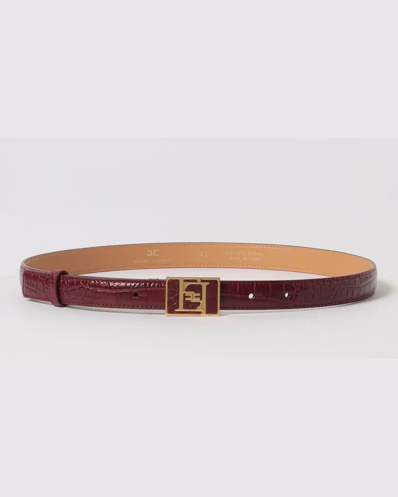 Elisabetta Franchi Grtel damen Rot