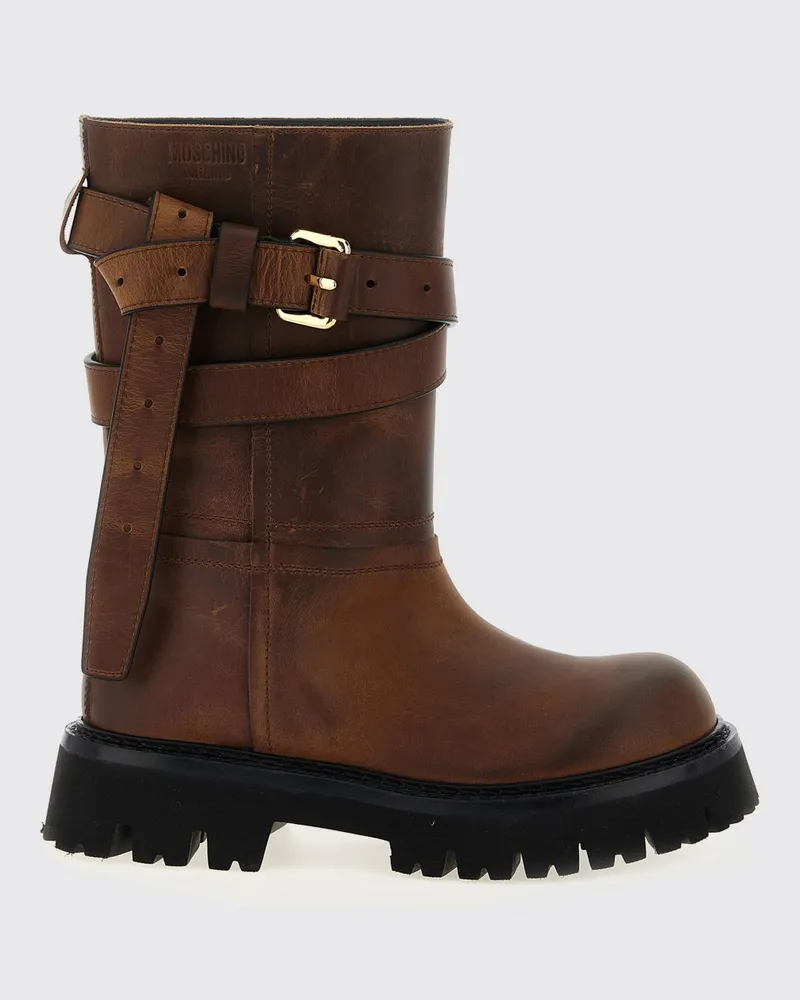 Moschino Schuhe damen Braun