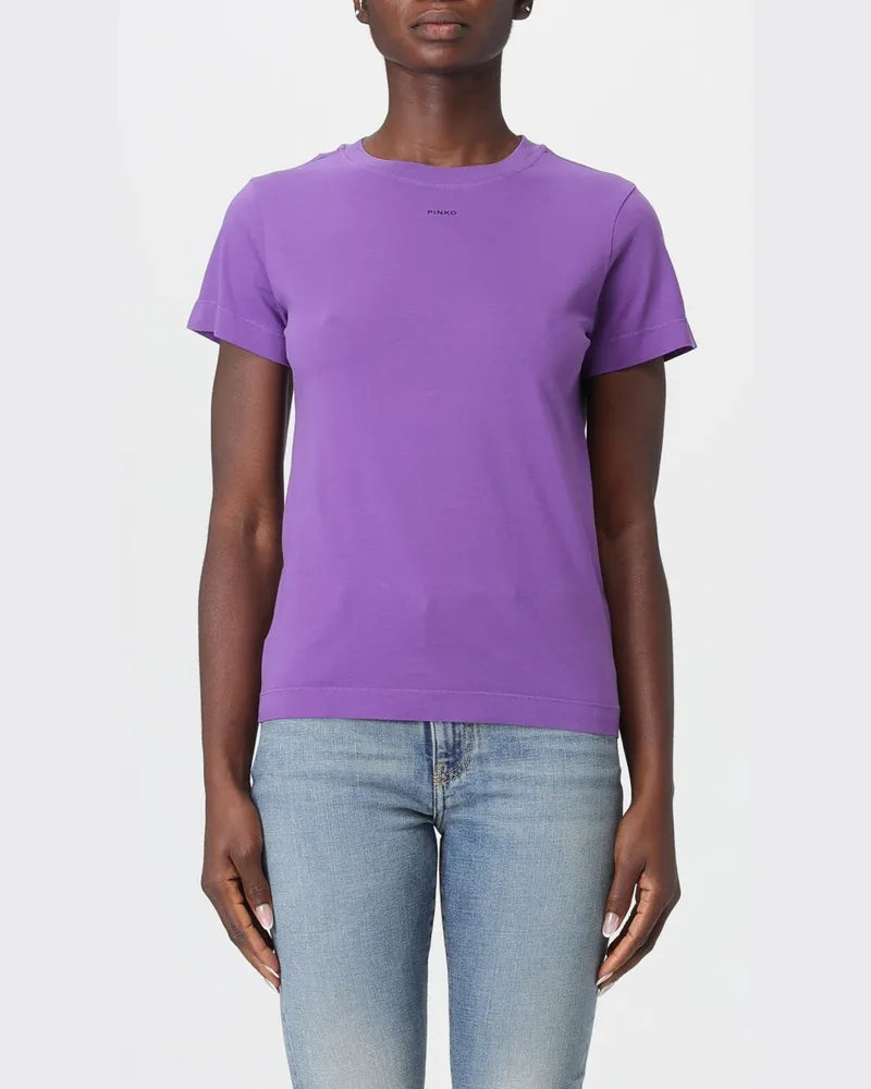 Pinko T-shirt damen Violett