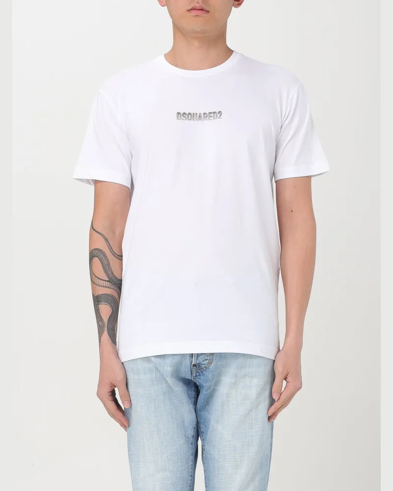 Dsquared2 T-shirt herren Weiß