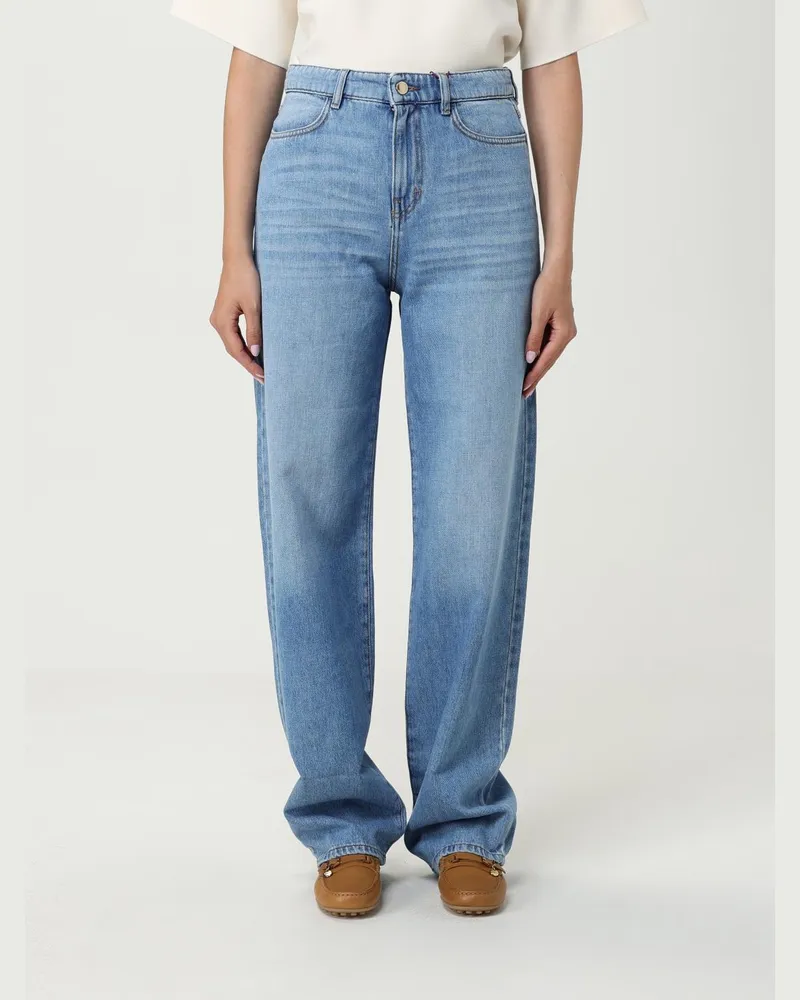 Max Mara Jeans damen Hellblau