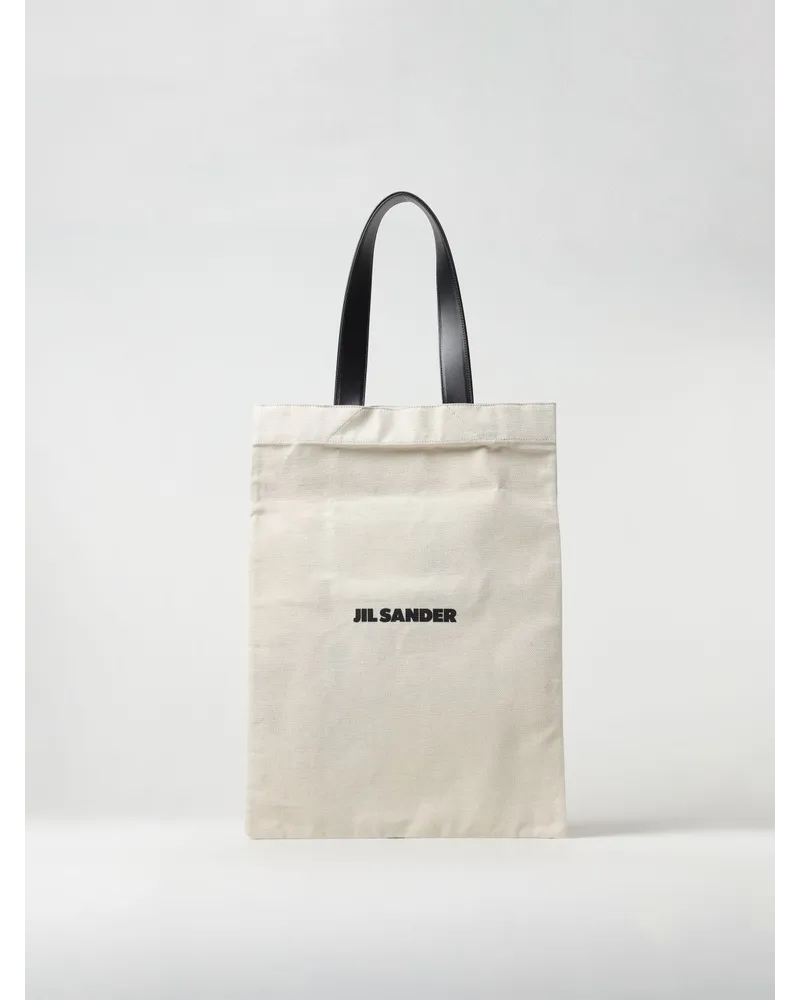 Jil Sander Schultertasche damen Weiß