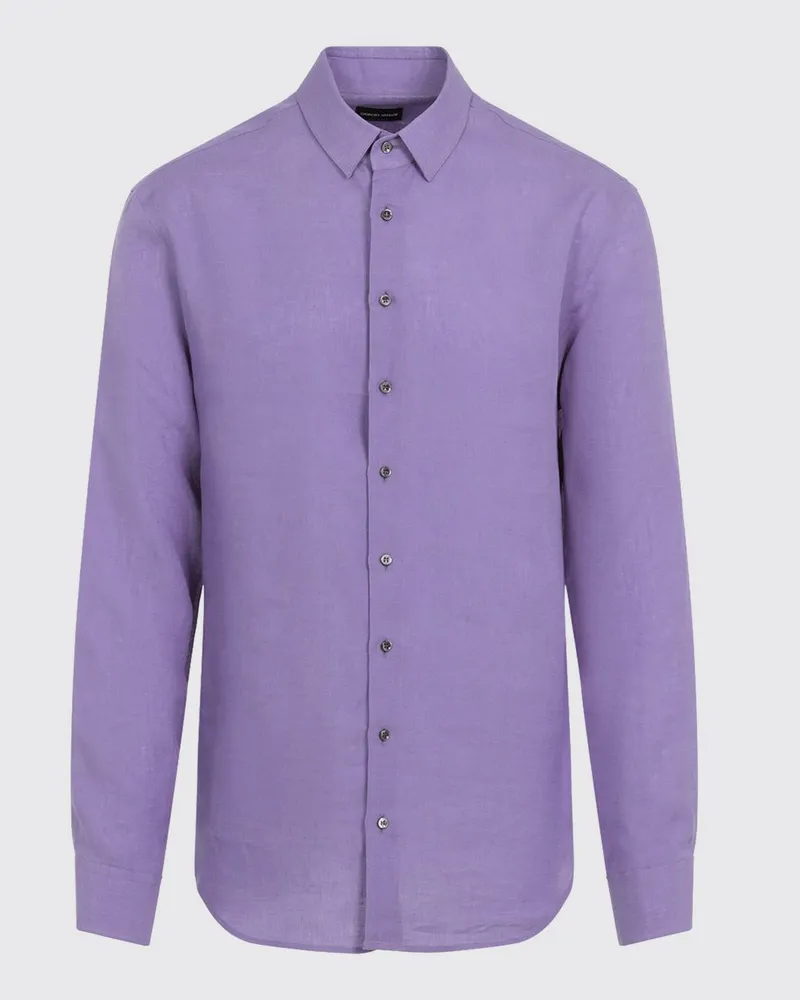 Giorgio Armani Hemd herren Violett