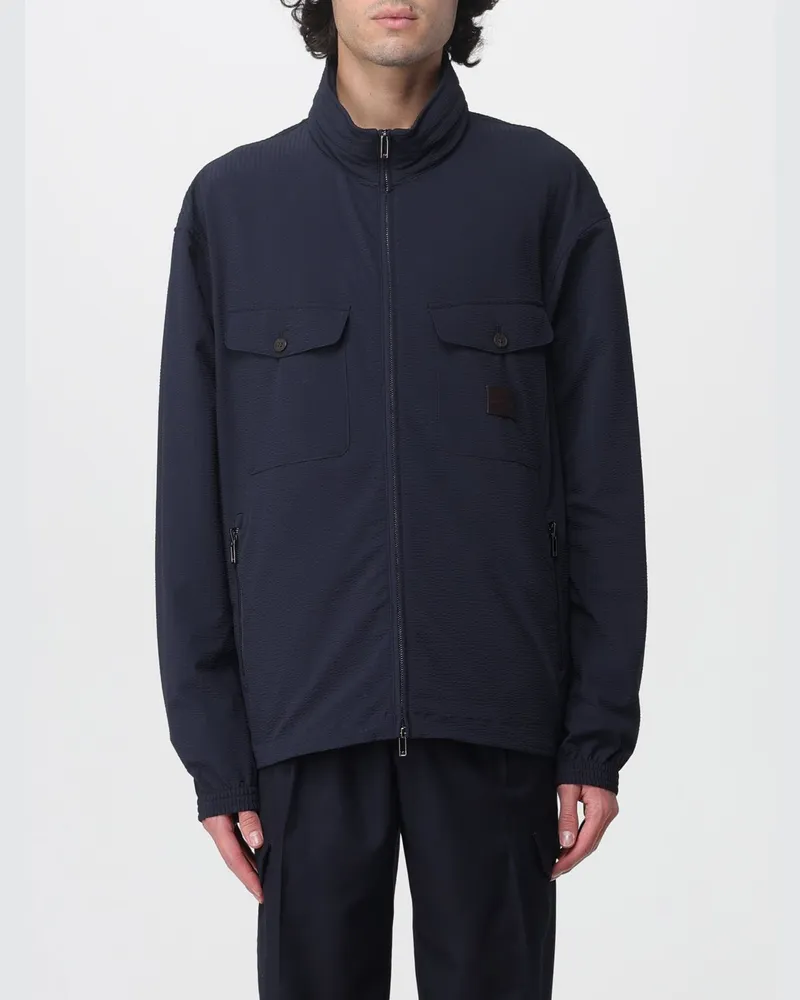 Emporio Armani Jacke herren Blau