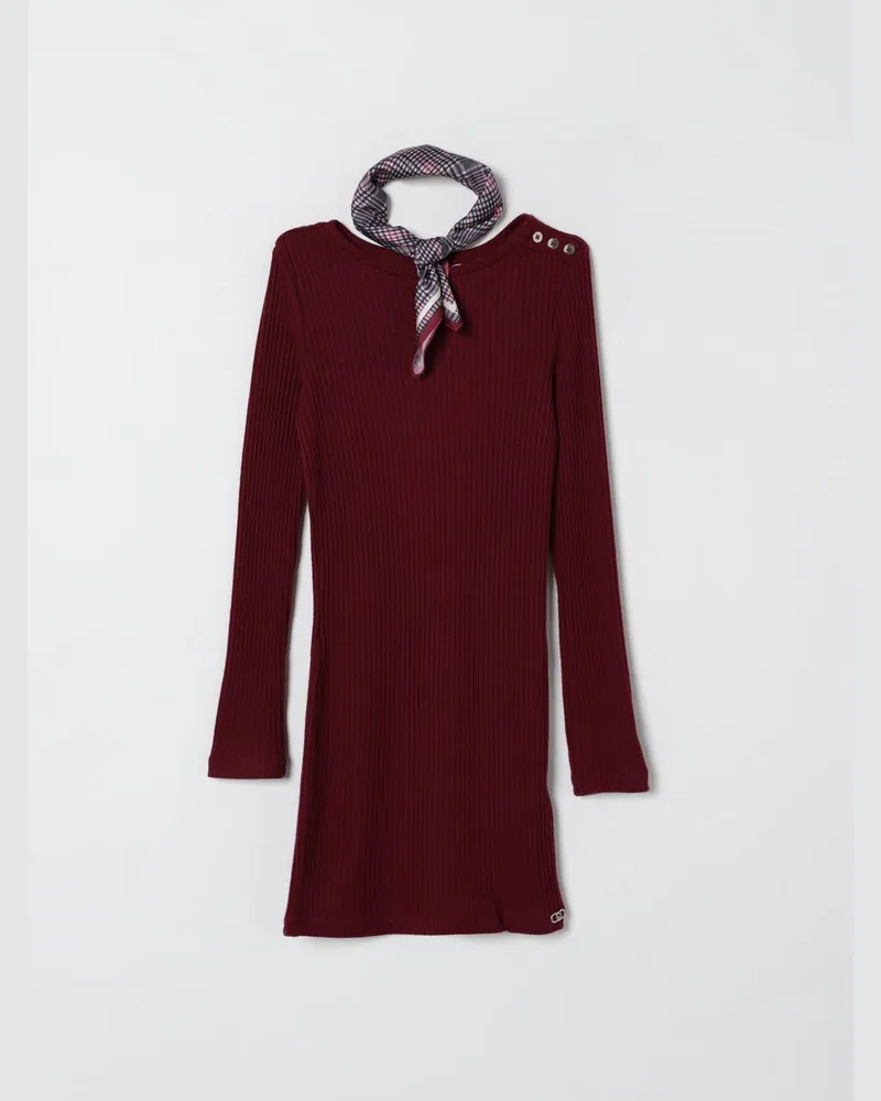 Liu Jo Kleid kinder Burgunderrot