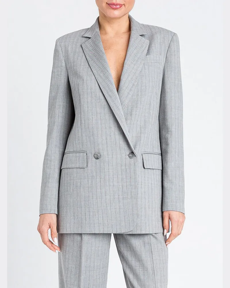 Twin-Set Jacke damen Grau