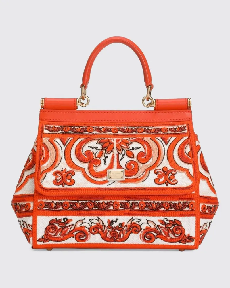 Dolce & Gabbana DOLCE  GABBANA Handtasche damen Dolce & Gabbana Orange