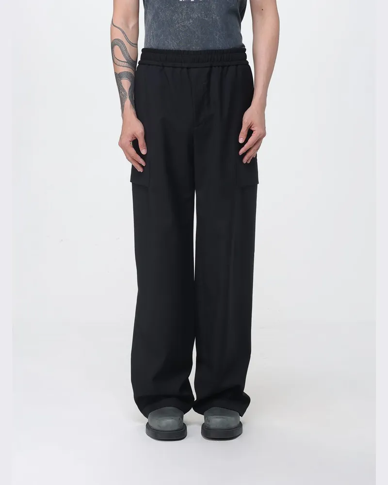 Dolce & Gabbana DOLCE  GABBANA Dolce & Gabbana Woll-Cargohose Schwarz