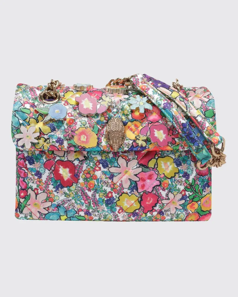 Kurt Geiger Gesteppte Kensington Schultertasche von mit Blumendruck Bunt