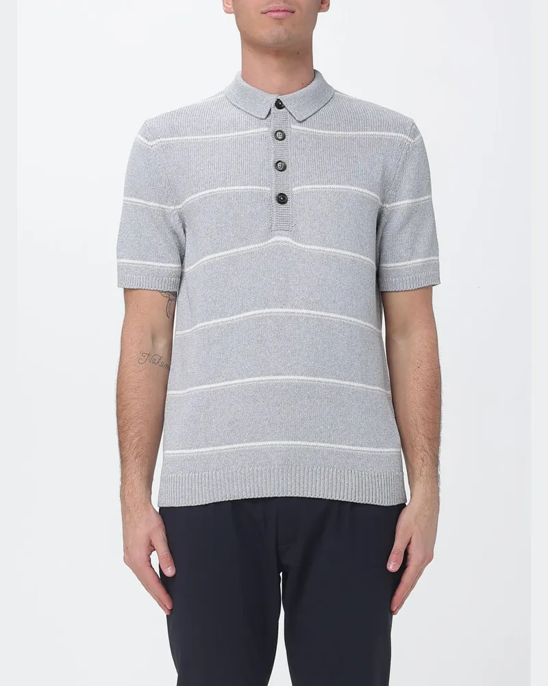 Eleventy Polo herren Grau