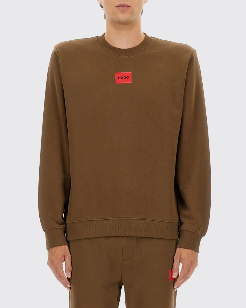 HUGO BOSS Sweatshirt herren Braun
