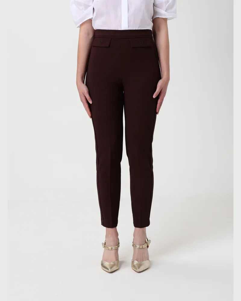 Elisabetta Franchi Hose damen Braun