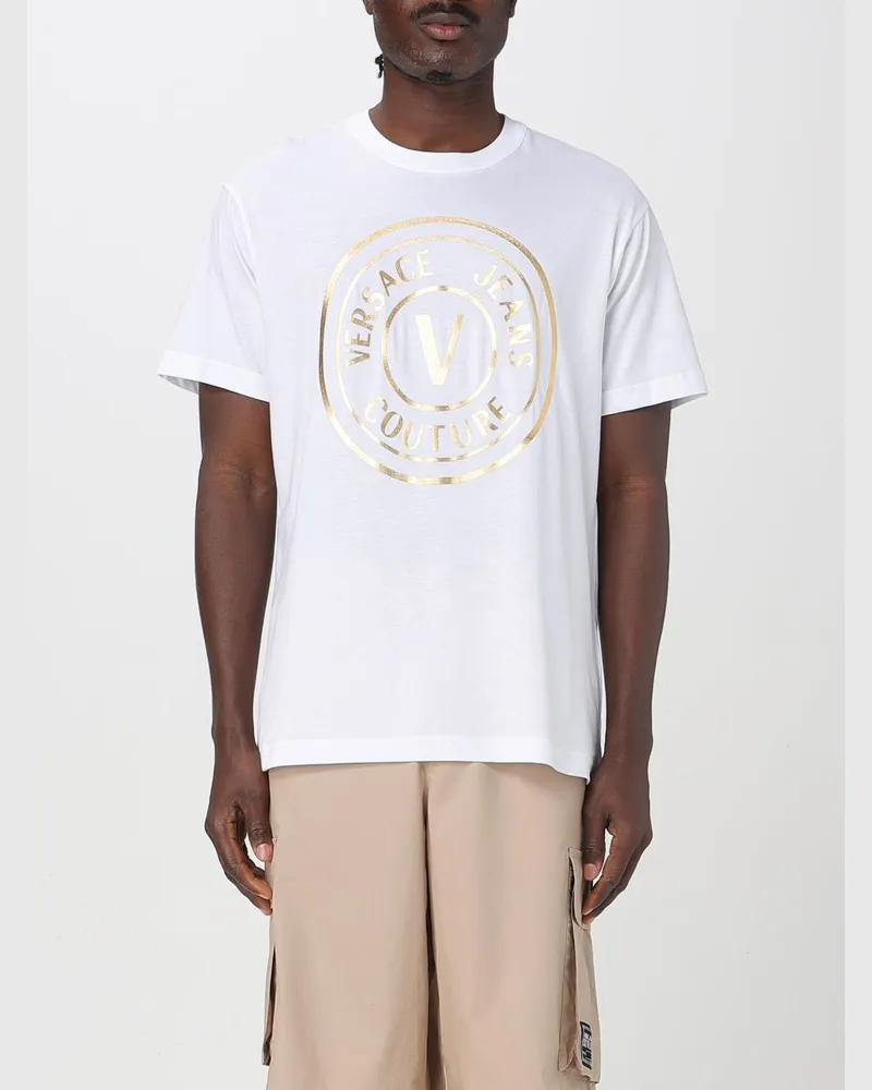 Versace Jeans T-shirt herren Weiß