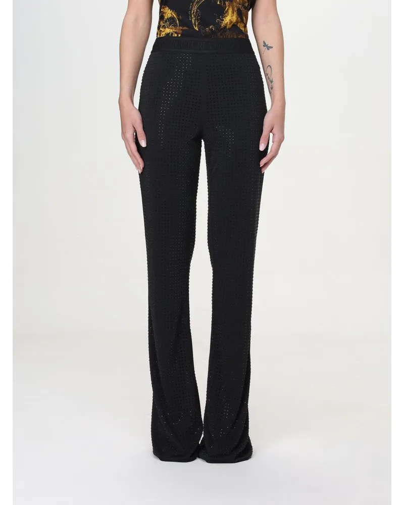 Versace Jeans Hose damen Schwarz