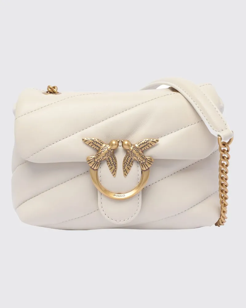 Pinko Schultertasche damen Weiß
