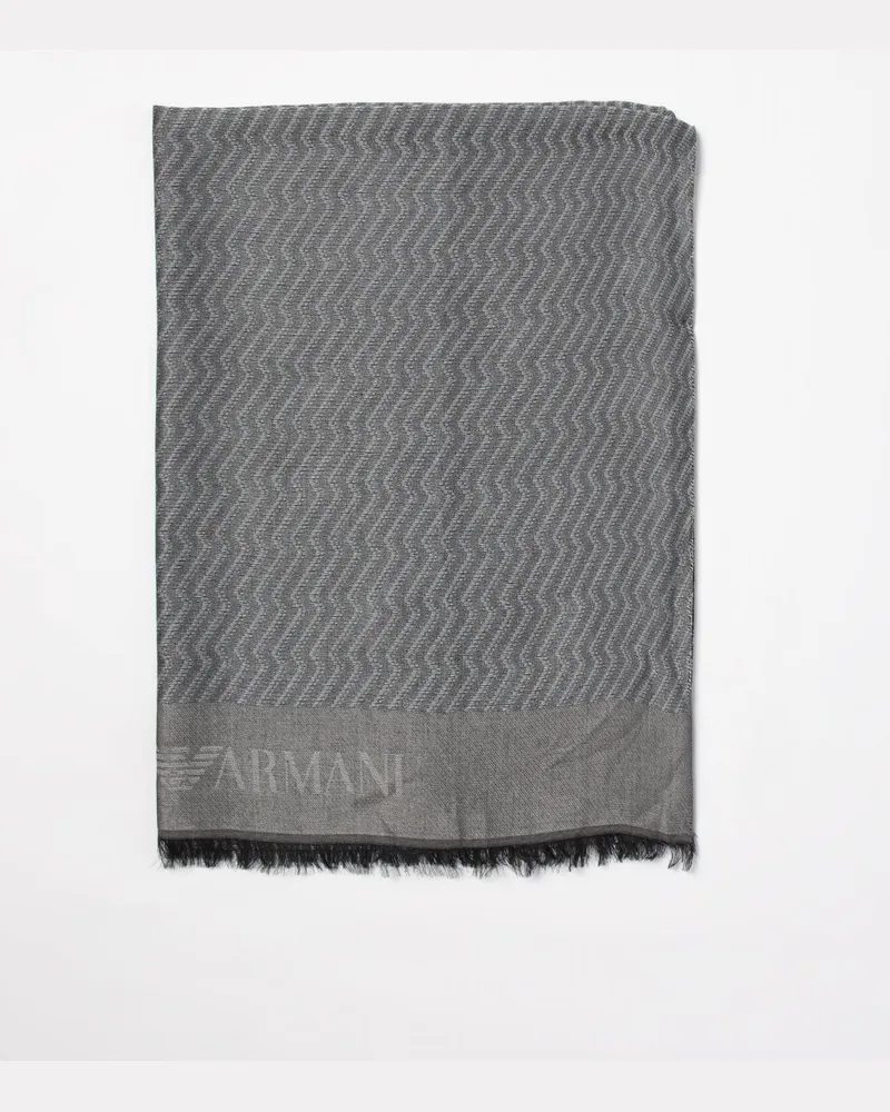 Emporio Armani Schal herren Waldgrün