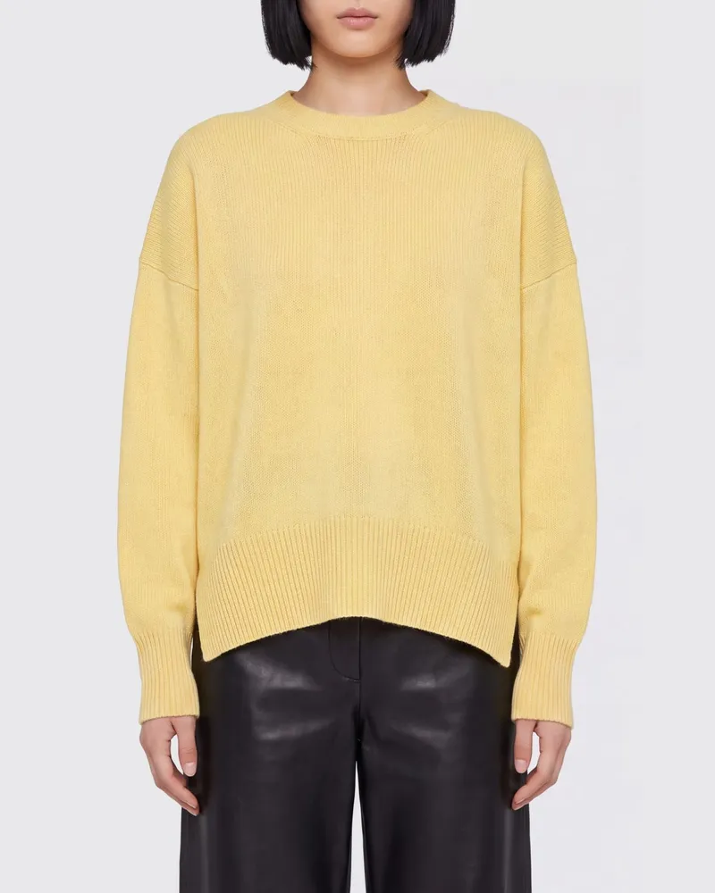 Jil Sander Kaschmirpullover mit Rundhalsausschnitt und überschnittenen Schultern Mouse
