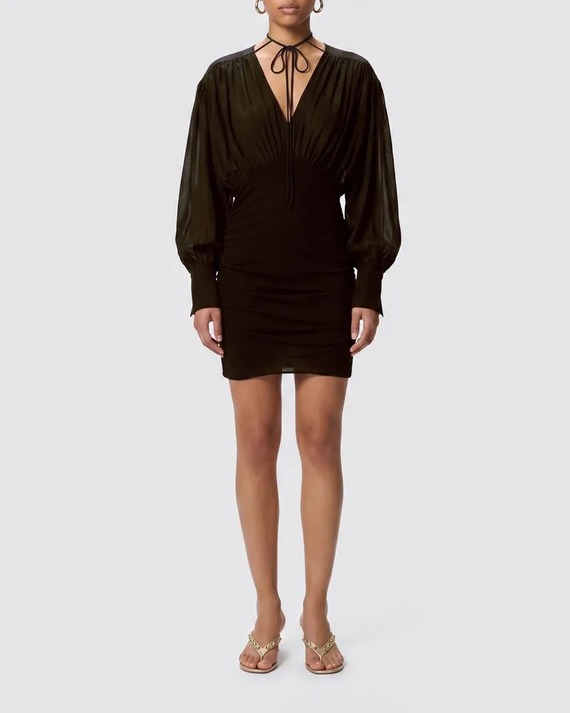 Pinko Kleid damen Braun