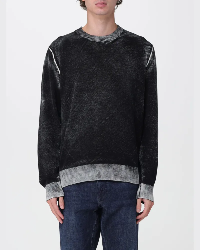 Diesel Pullover herren Schwarz