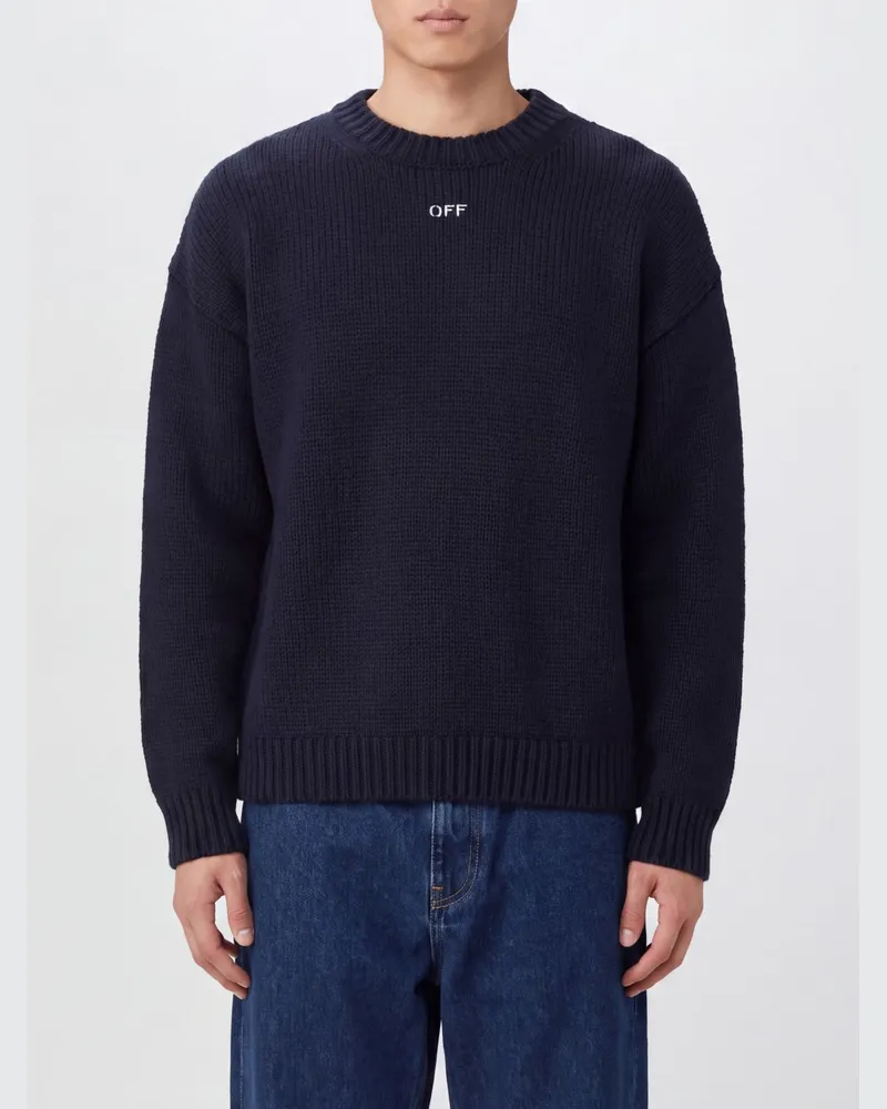 OFF-WHITE Pullover herren Blau