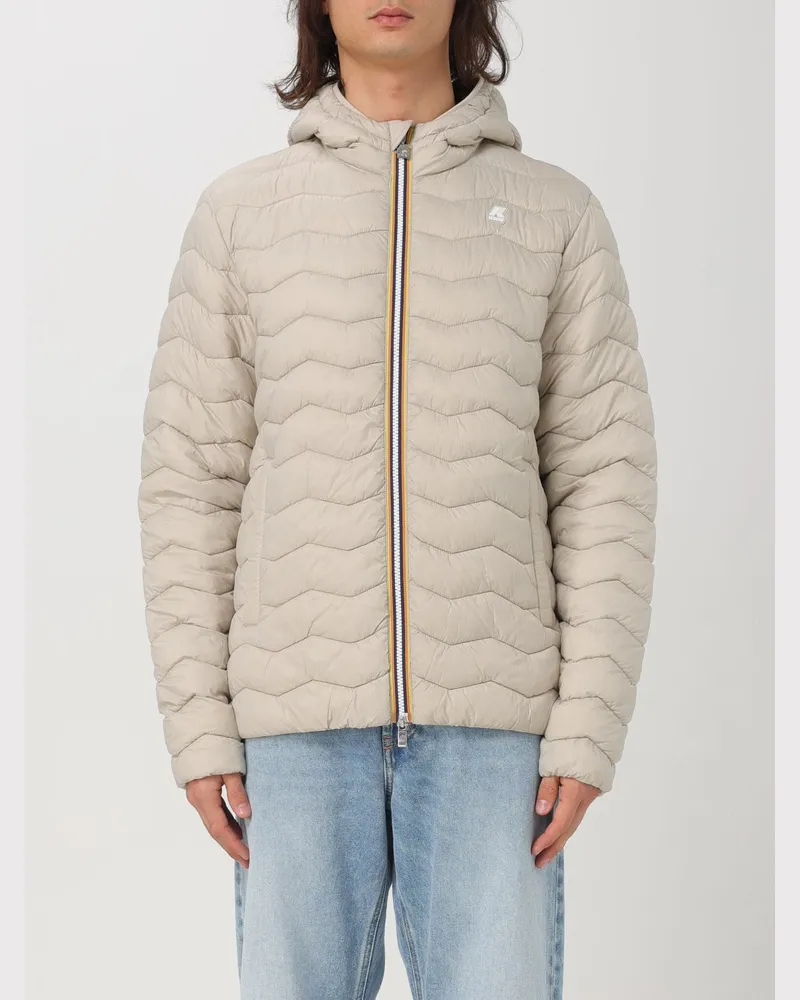 K-Way Jacke herren Beige