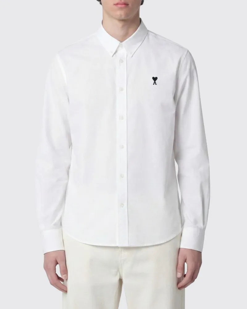 AMI Paris Hemd herren Weiß