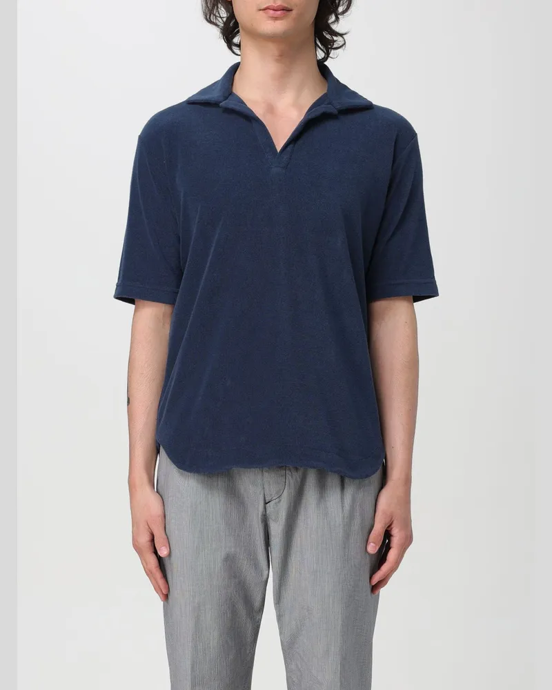 Doppiaa T-shirt herren Blau