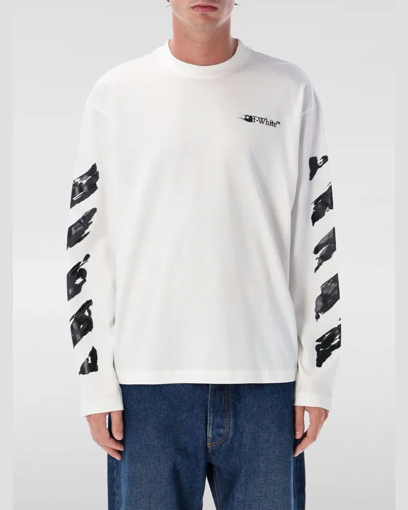 OFF-WHITE T-shirt herren Weiß