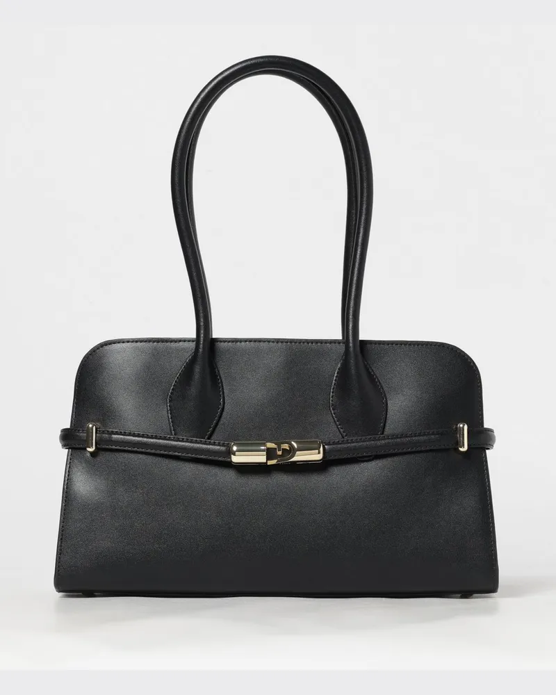 Furla Schultertasche damen Schwarz
