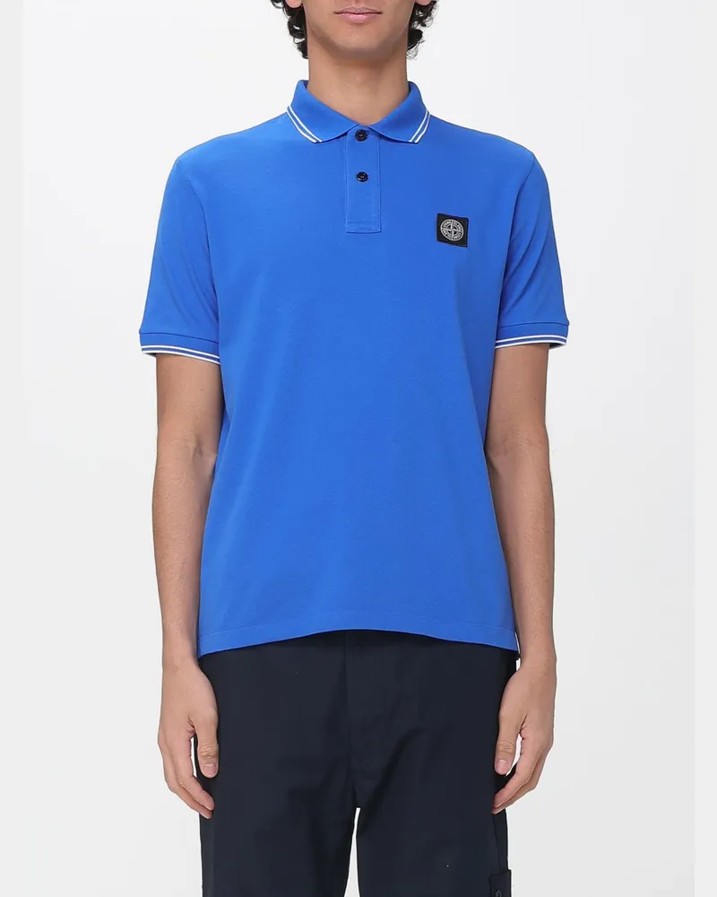 Stone Island Polo herren Royal