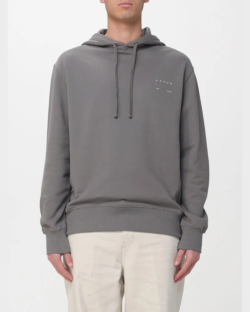 Hogan Sweatshirt herren Grau