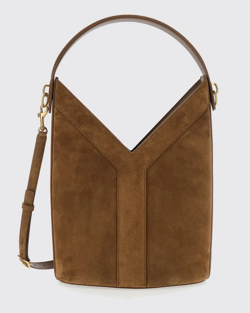 Saint Laurent Schultertasche damen Braun