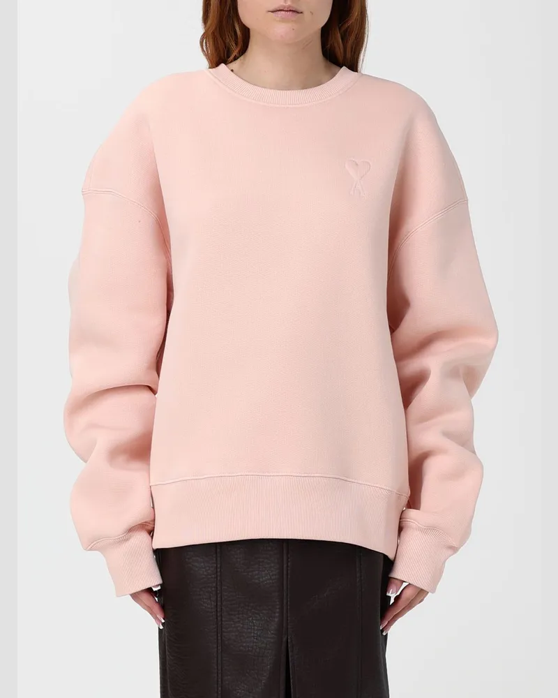 AMI Paris Sweatshirt damen Puder