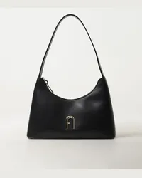 Furla Schultertasche Schwarz