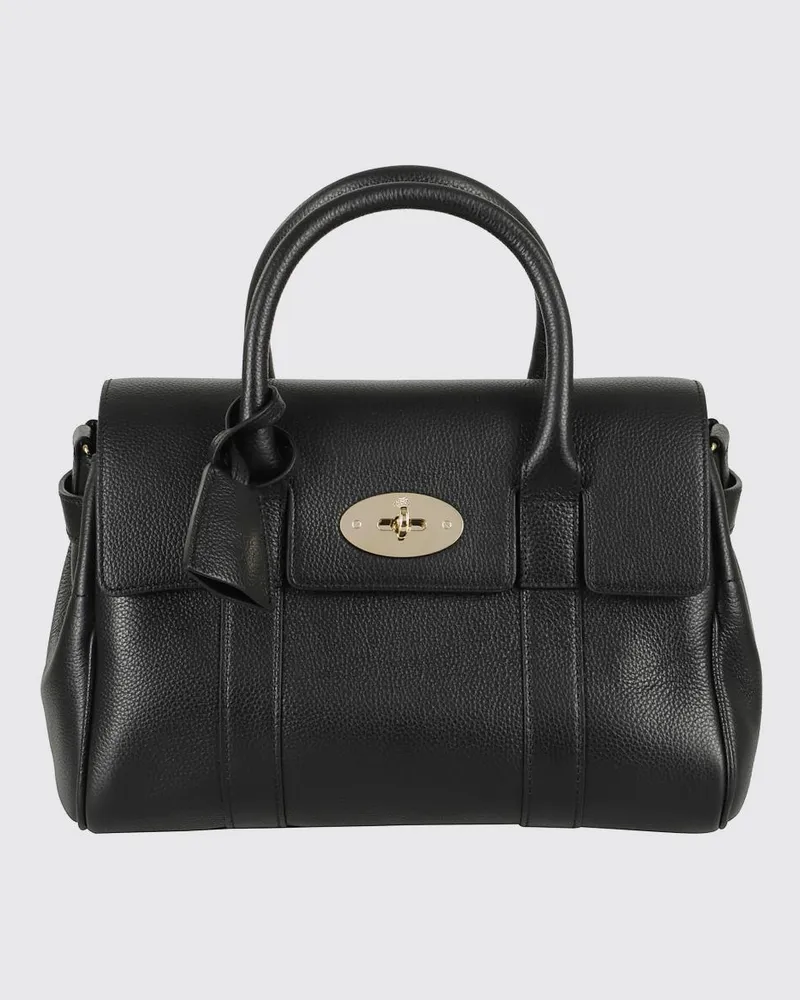 Mulberry Schultertasche damen Schwarz