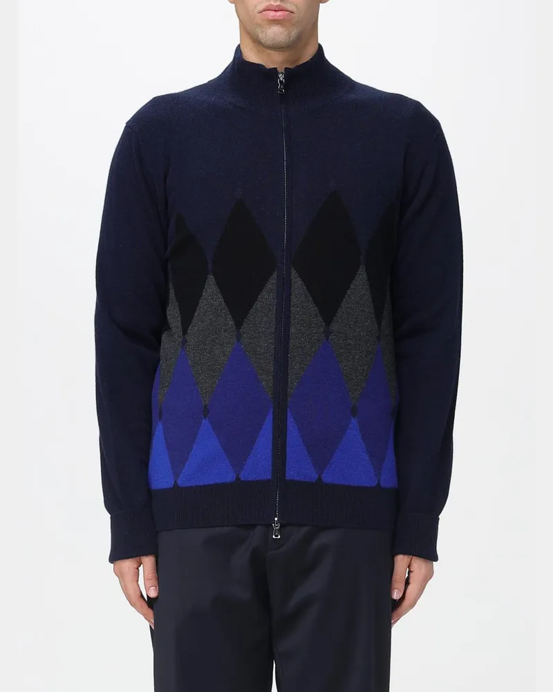 Ballantyne Strickjacke herren Navy