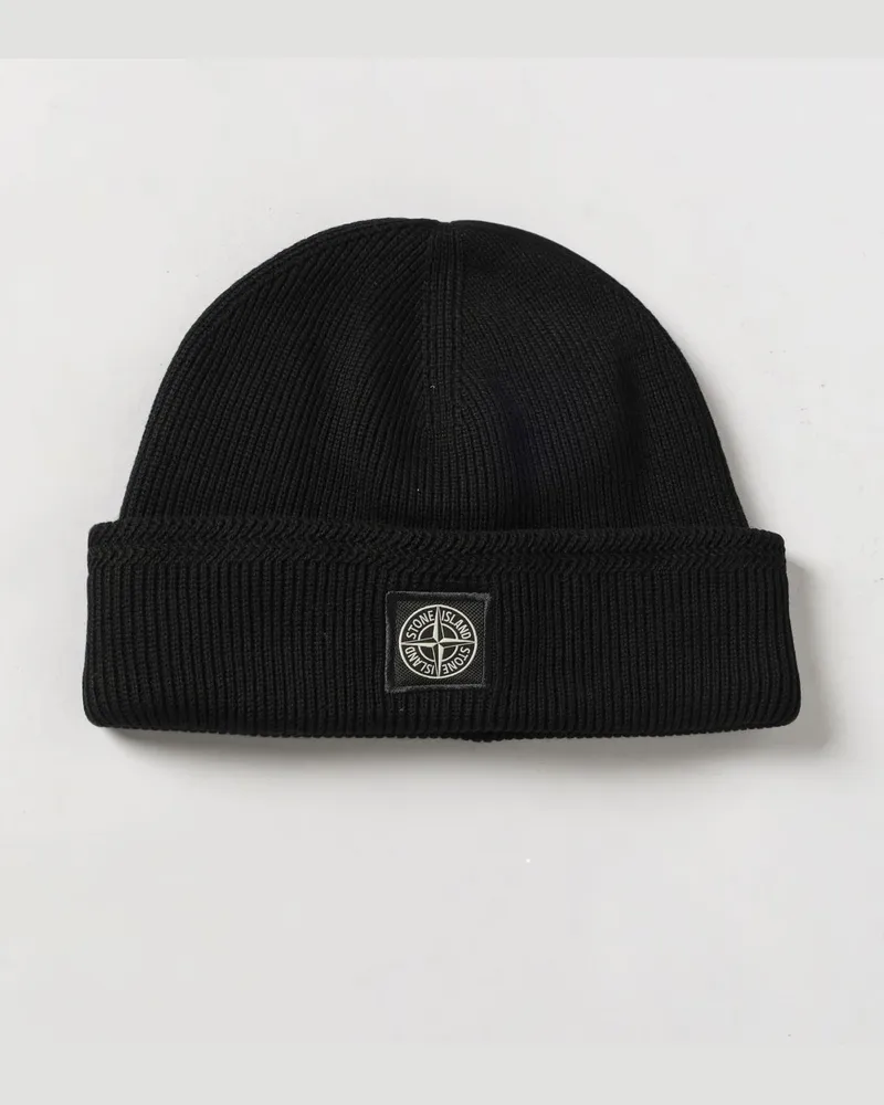 Stone Island Hut herren Schwarz